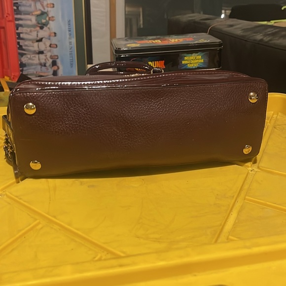 COACH SIERRA SATCHEL IN PEBBLE AND PATENT LEATHERS F54664 AND WALLET - Picture 7 of 13